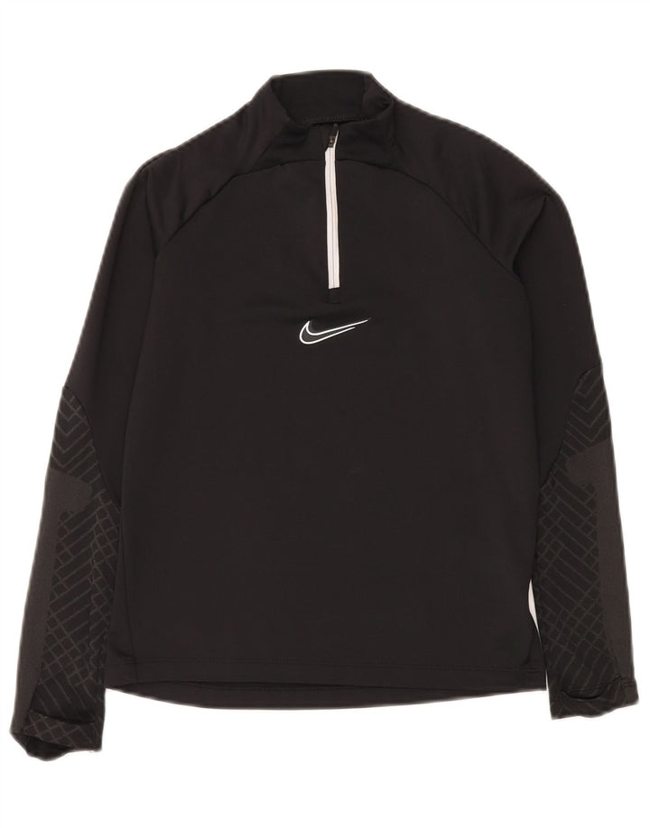 Nike Boys Dri Fit Slim Pullover Treino Top 10-11 Anos Médio Preto