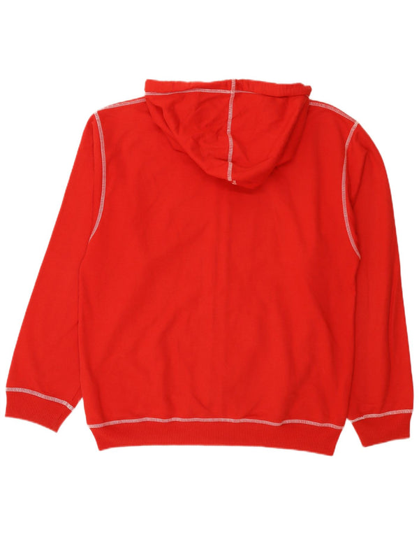Suéter masculino Puma Graphic Zip com capuz XL algodão vermelho