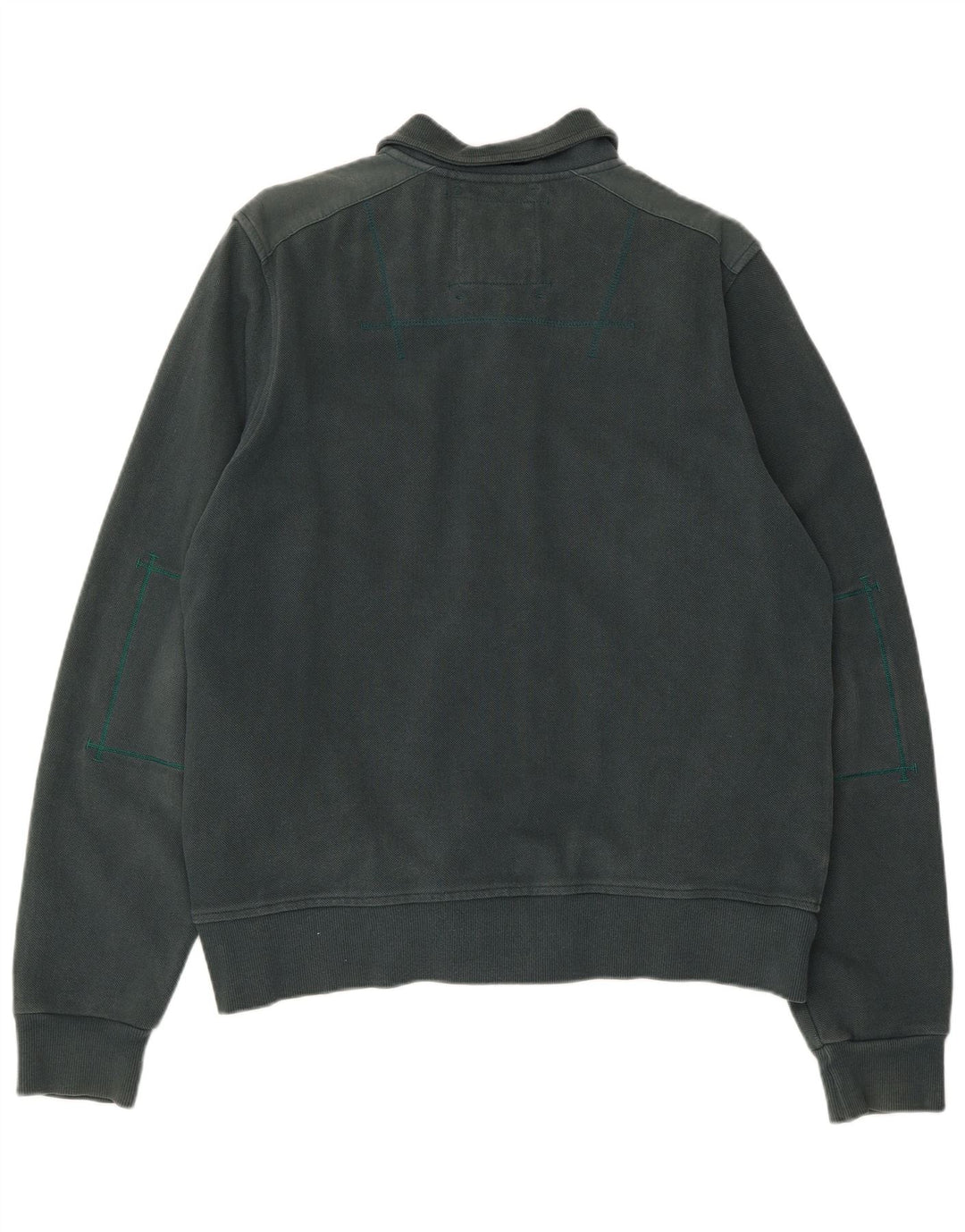 Timberland Mens Tracksuit Top Jacket Grande Algodão Verde