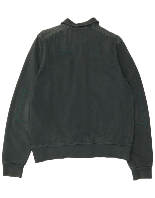 Timberland Mens Tracksuit Top Jacket Grande Algodão Verde