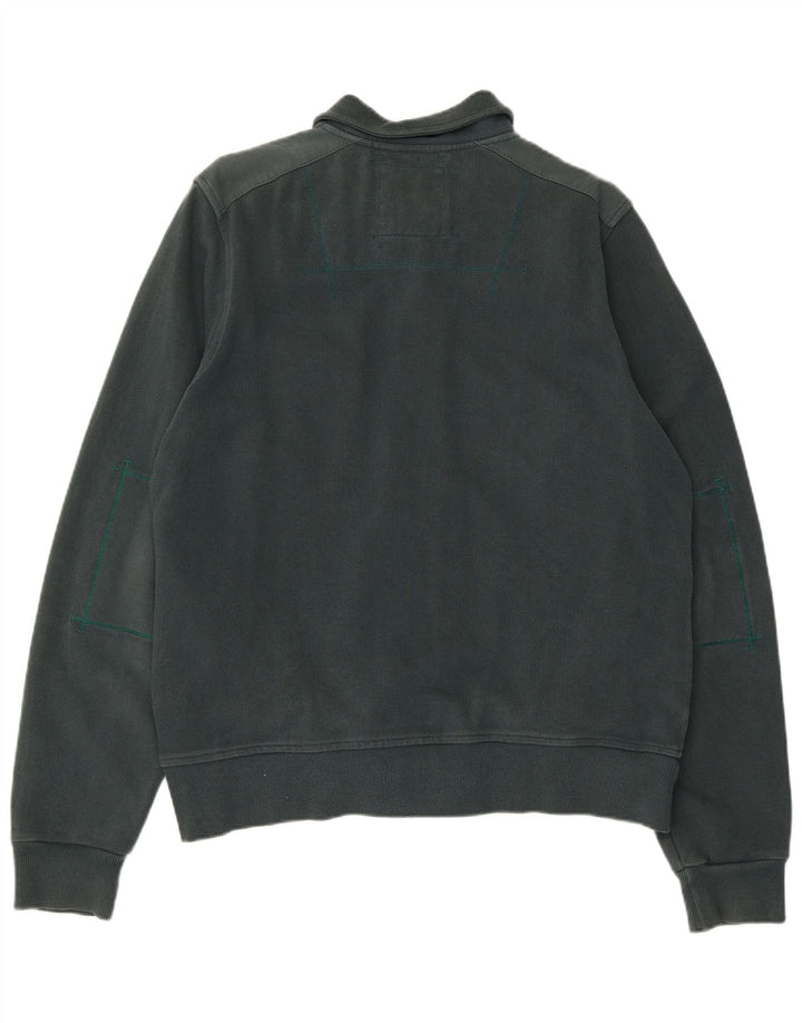 Timberland Mens Tracksuit Top Jacket Grande Algodão Verde