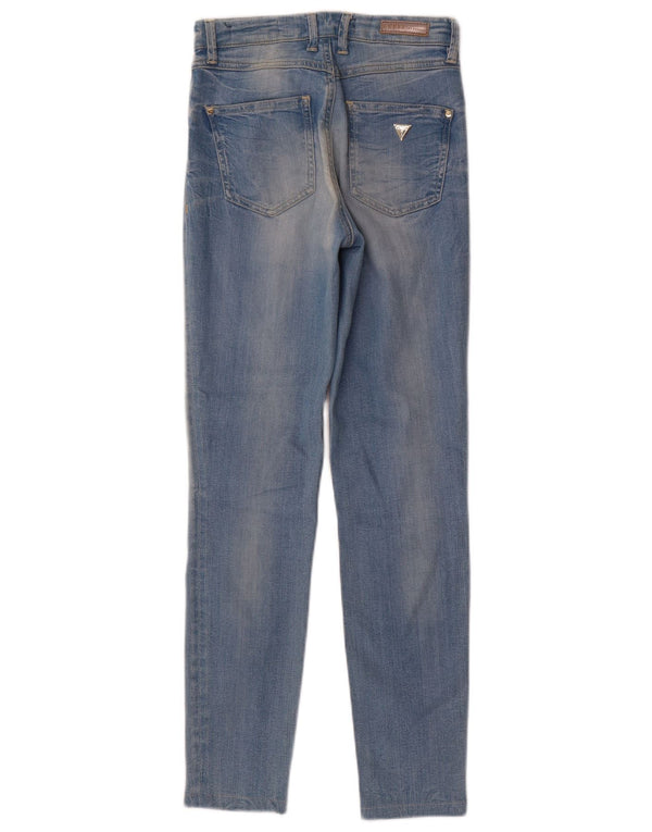 Guess Jeans Skinny Feminino W24 L27 Azul