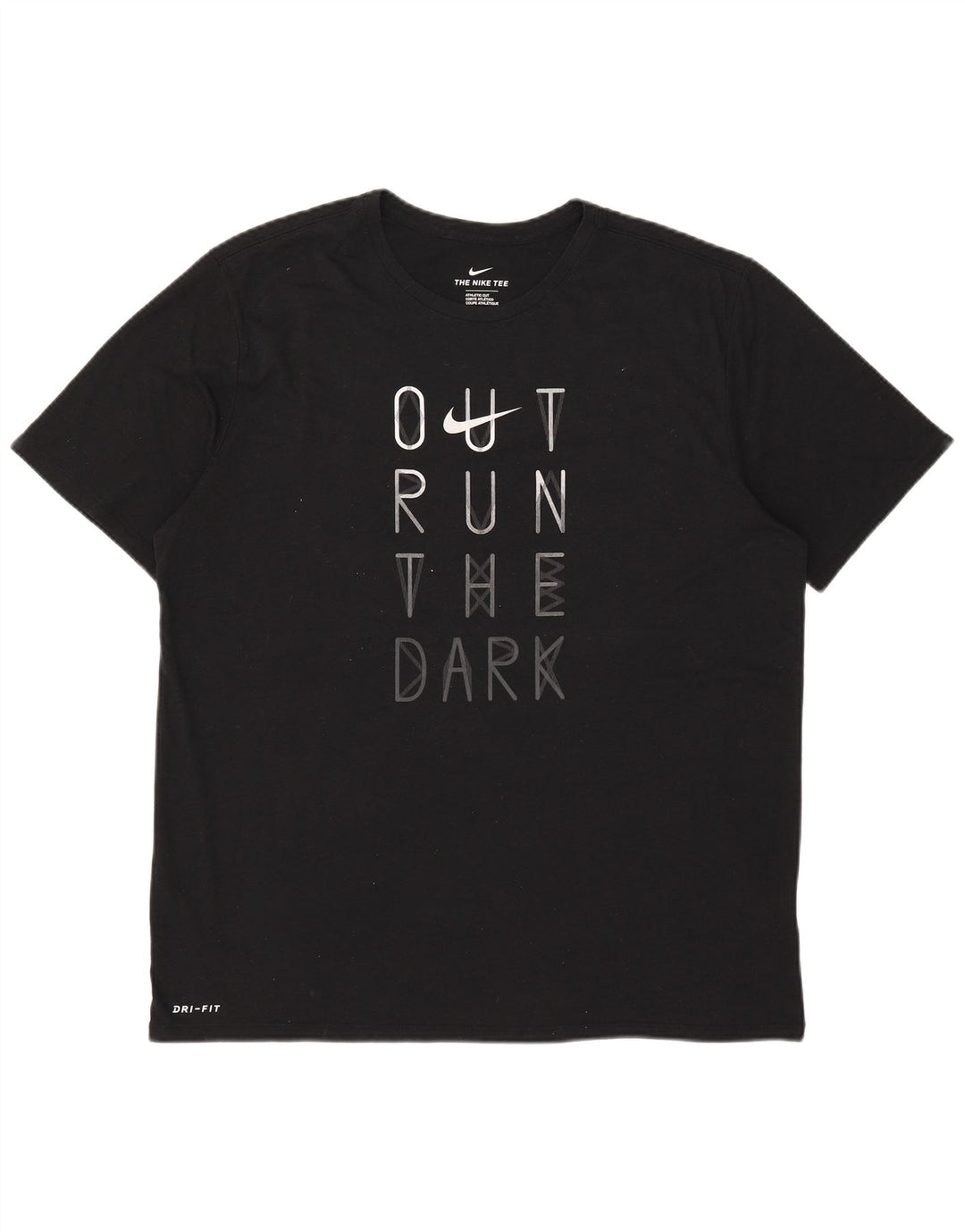 Camiseta Nike Masculina Dri Fit Graphic Top XL Preto Poliéster