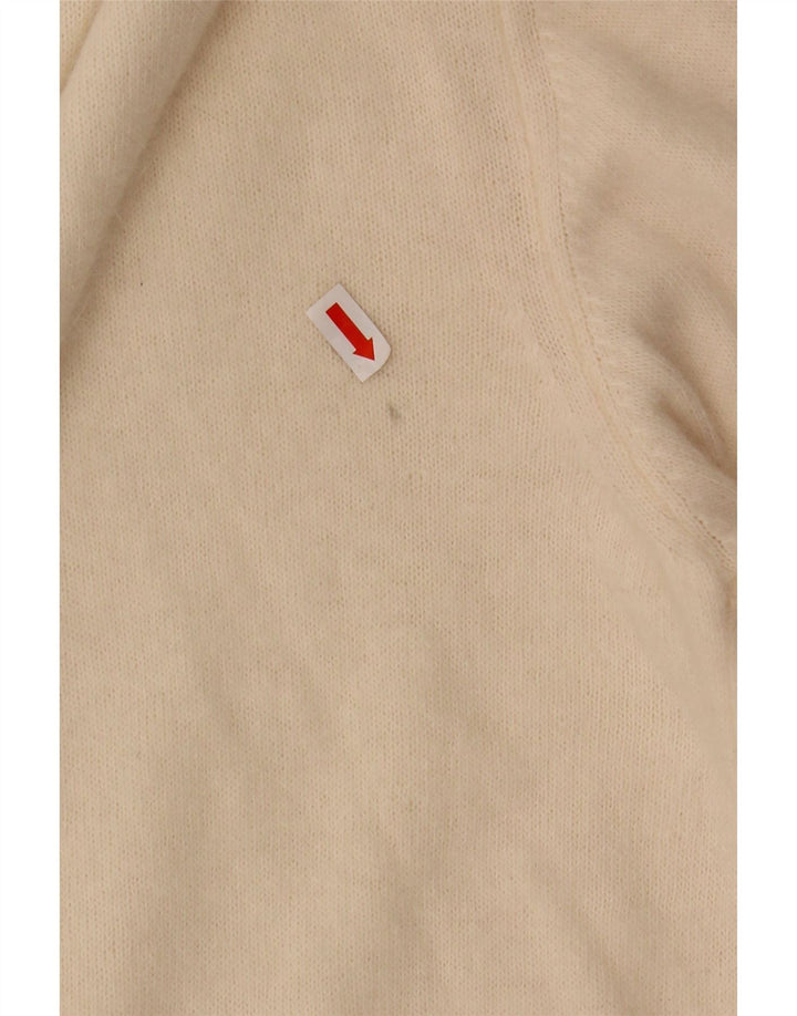 Suéter cardigã feminino CANDA EU 46 XL Off White Angora