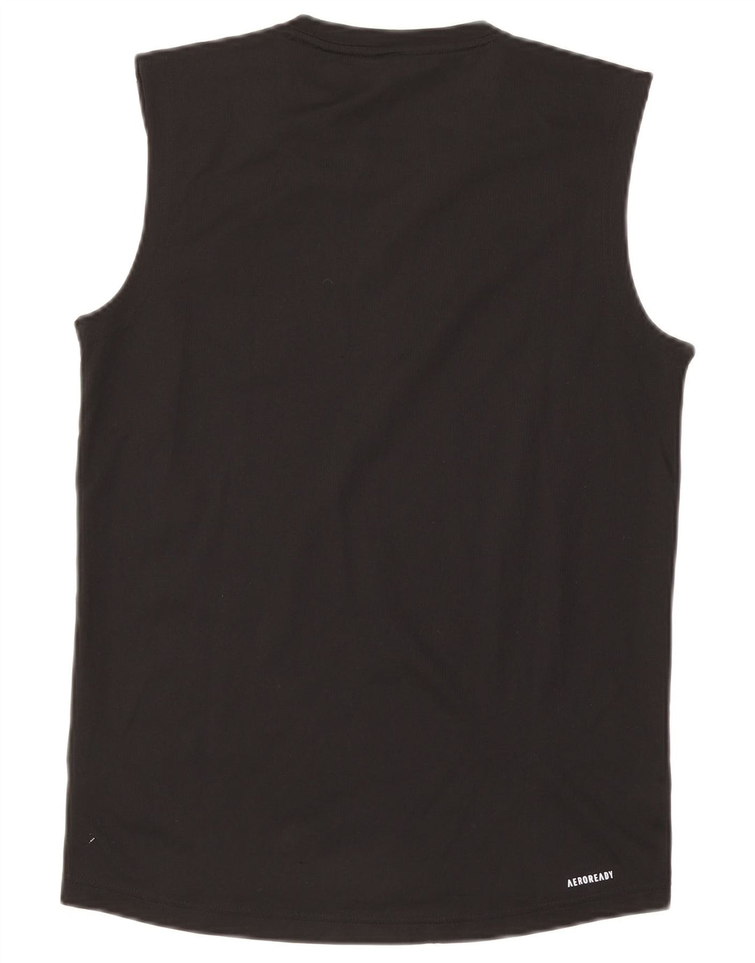 Adidas Mens Aeroready Vest Top Pequeno Poliéster Preto