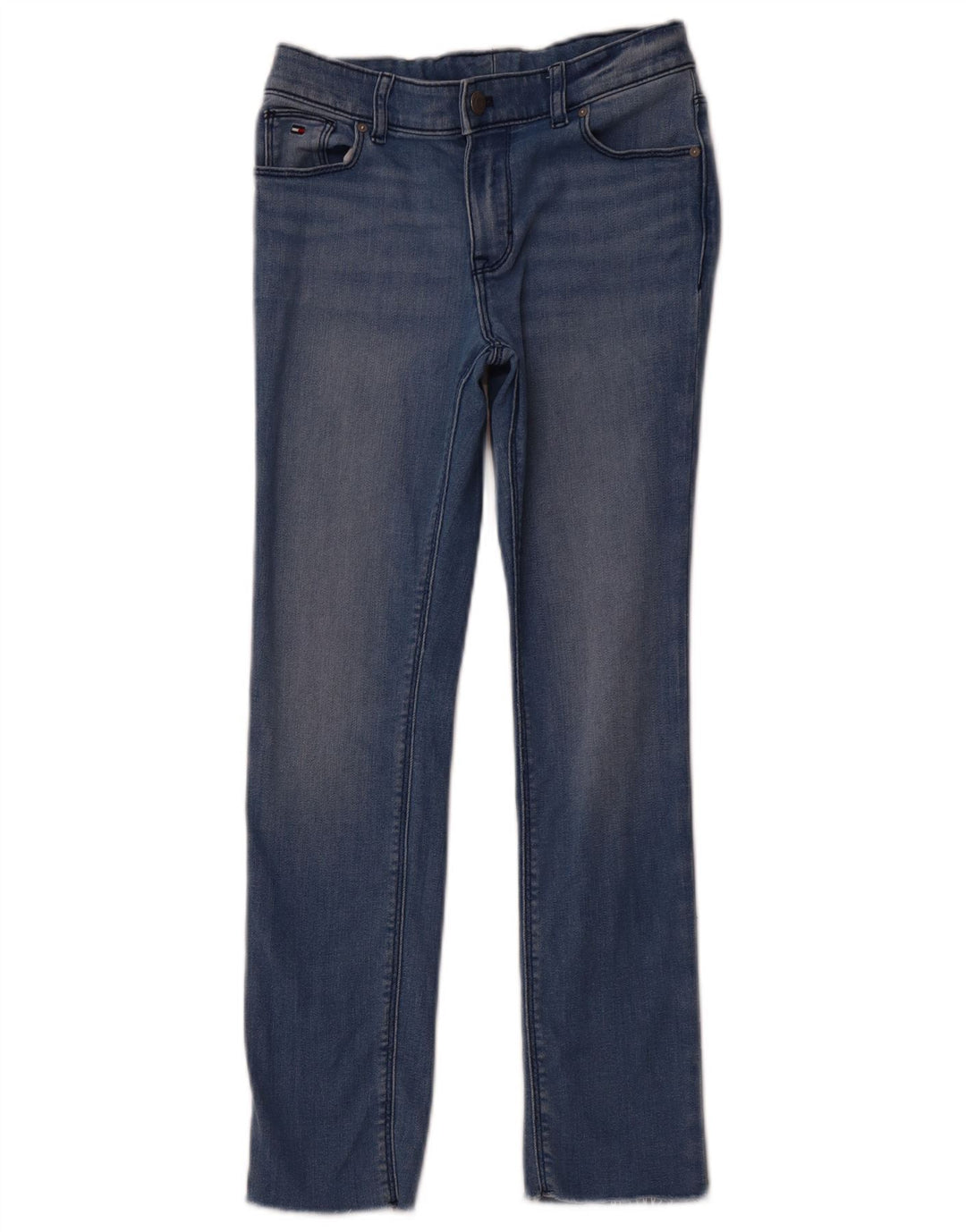 TOMMY HILFIGER Jeans retos para meninas 9-10 anos W24 L25 Azul marinho Algodão