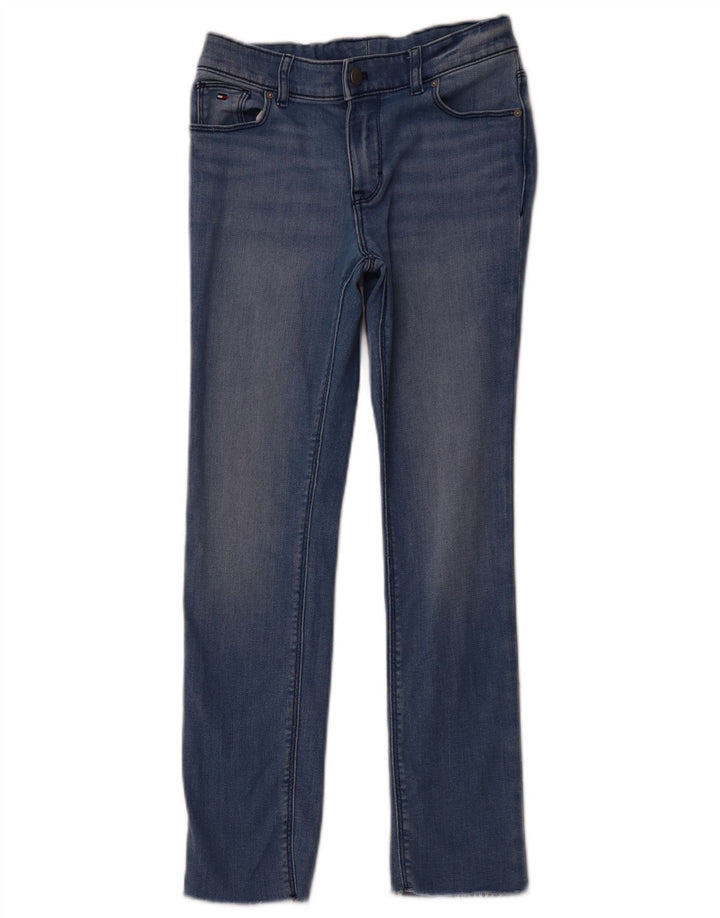 TOMMY HILFIGER Jeans retos para meninas 9-10 anos W24 L25 Azul marinho Algodão