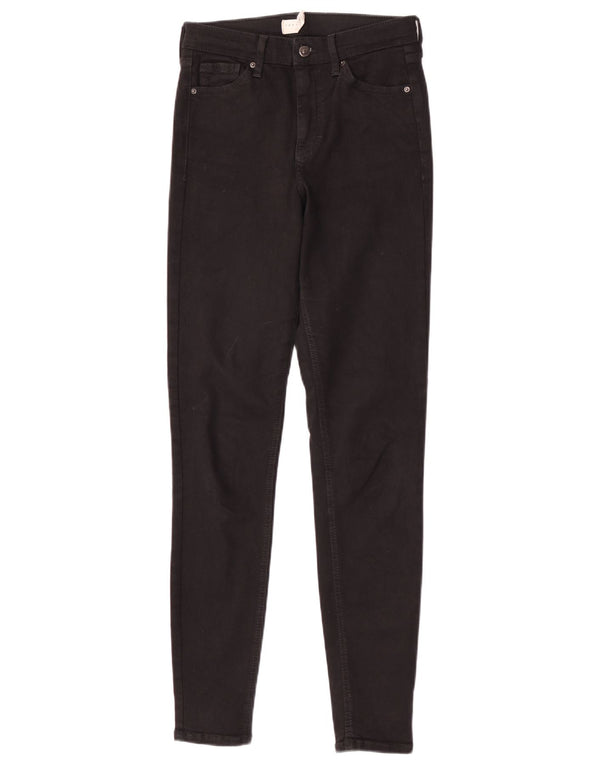 Jeans skinny feminino Topshop W26 L29 algodão preto