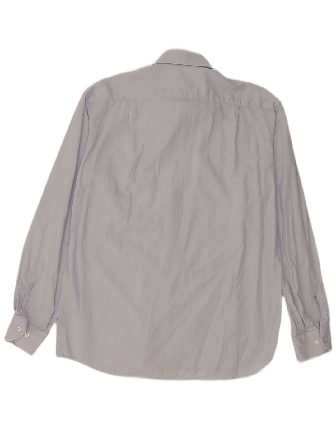 Camisa masculina Roccobarocco tamanho 41 16 grande algodão azul
