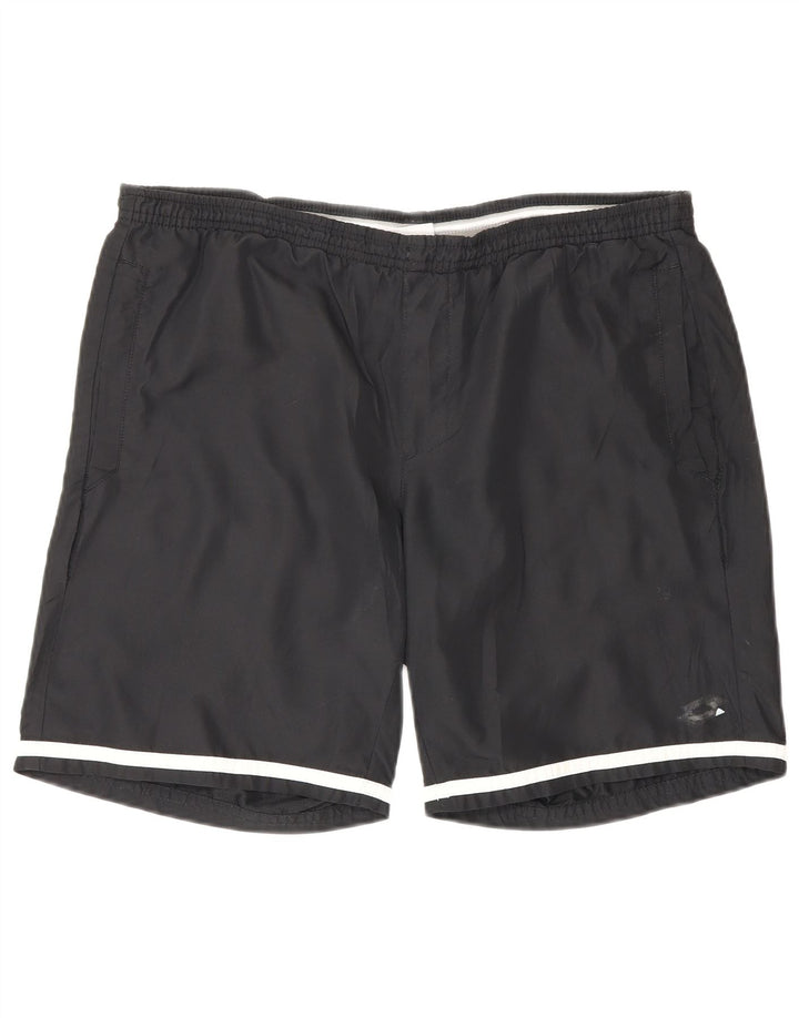 Lotto Mens Sport Shorts Médio Preto