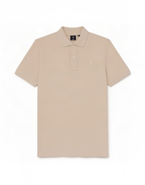 Camisa polo masculina G-Star XS algodão branco