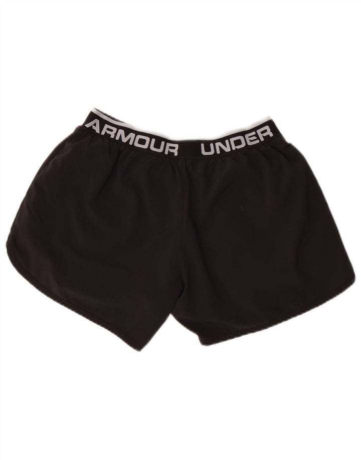 Shorts esportivos gráficos ajustados para meninas UNDER ARMOUR 13-14 anos XL preto