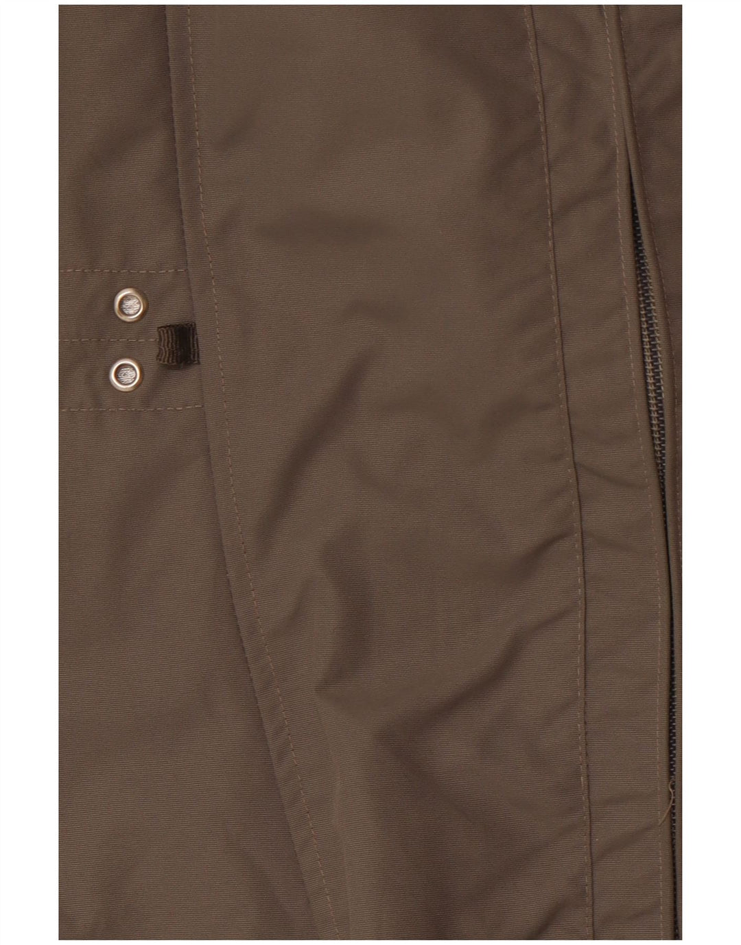 Jaqueta de chuva feminina com capuz BRUGI UK 18 XL cinza poliamida