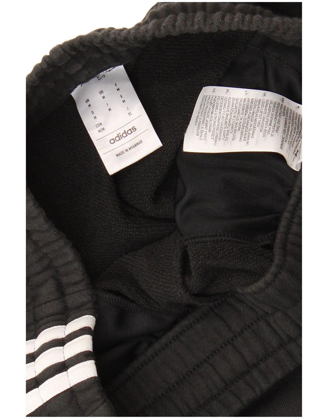 Adidas Mens Sport Shorts Médio Algodão Preto
