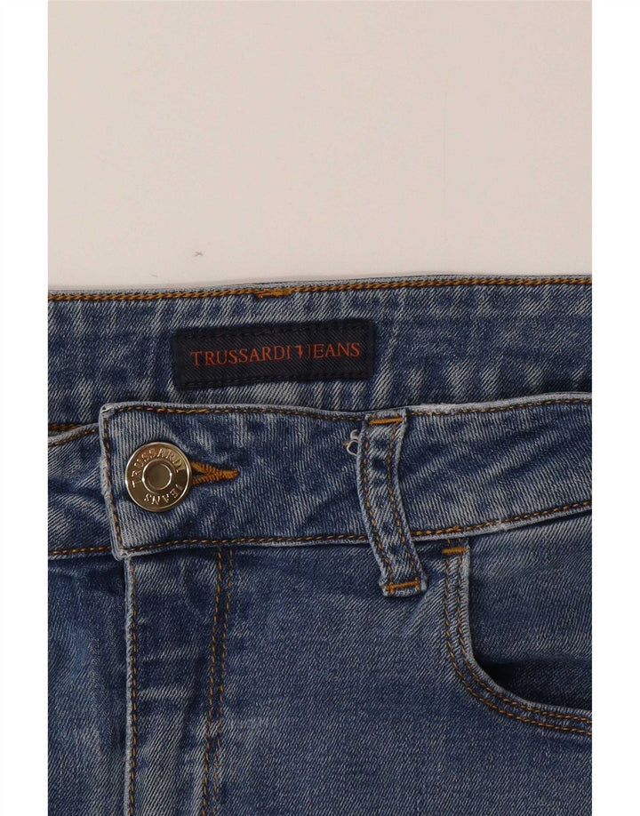 Trussardi Jeans Slim Feminino W29 L32 Azul