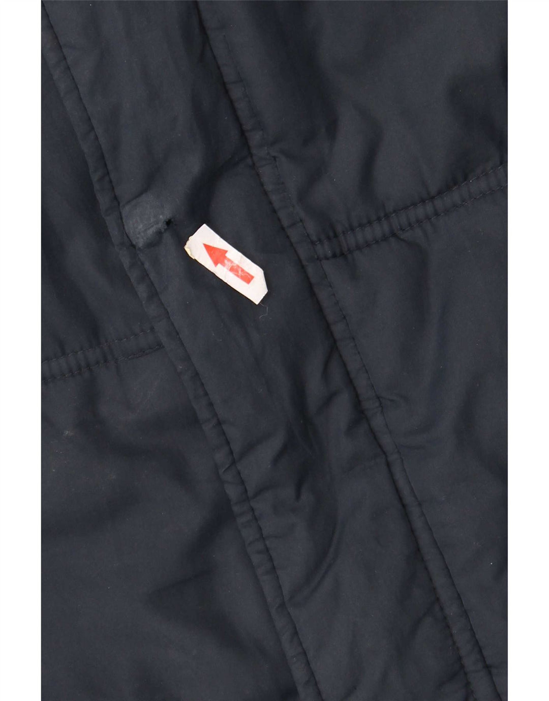 Jaqueta masculina acolchoada com capuz Lotto UK 44 2XL poliéster azul marinho