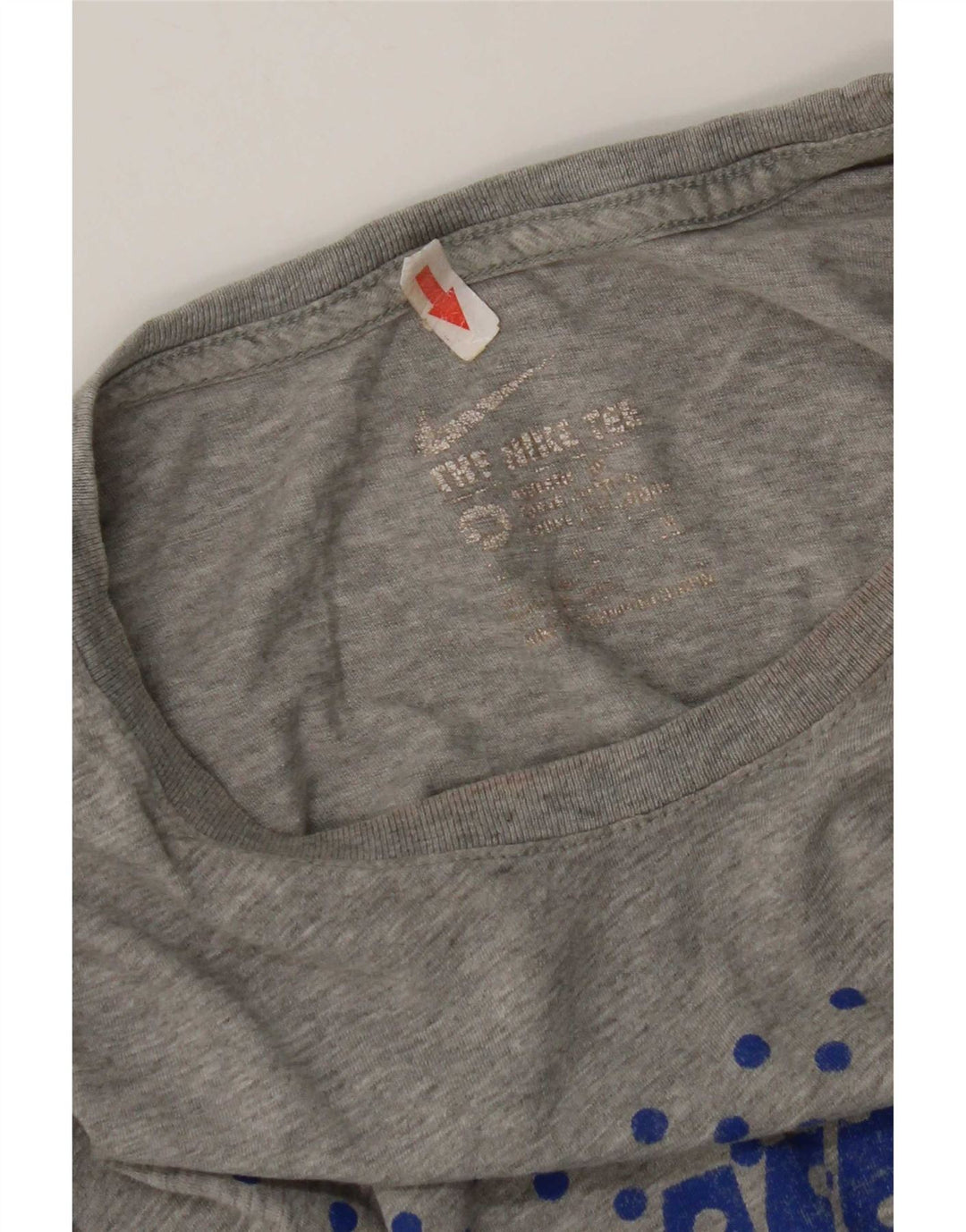 Camiseta Nike masculina Air Max Graphic Top cinza médio algodão