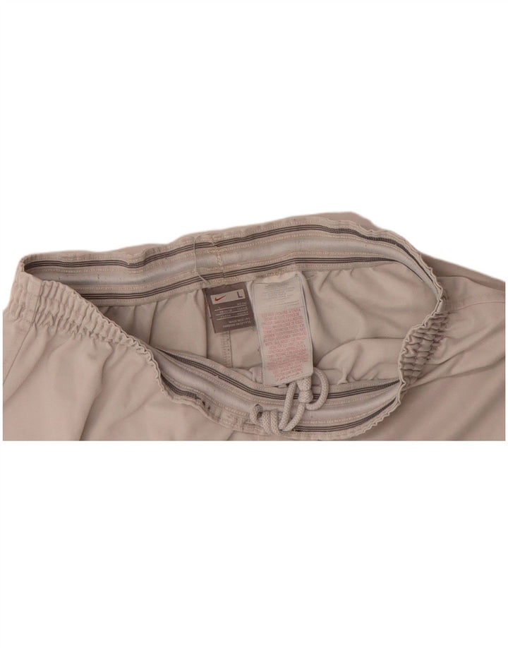 NIKE Mens Sport Shorts Grande Off White Poliéster