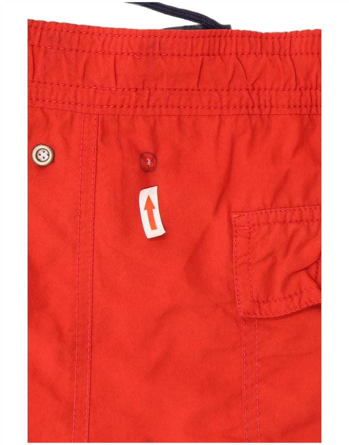 Polo Ralph Lauren Shorts de natação masculino médio poliéster vermelho