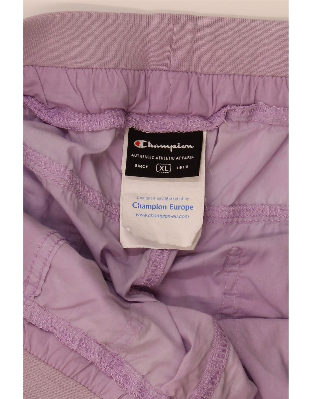 Bermuda feminina Champion XL W36 algodão roxo