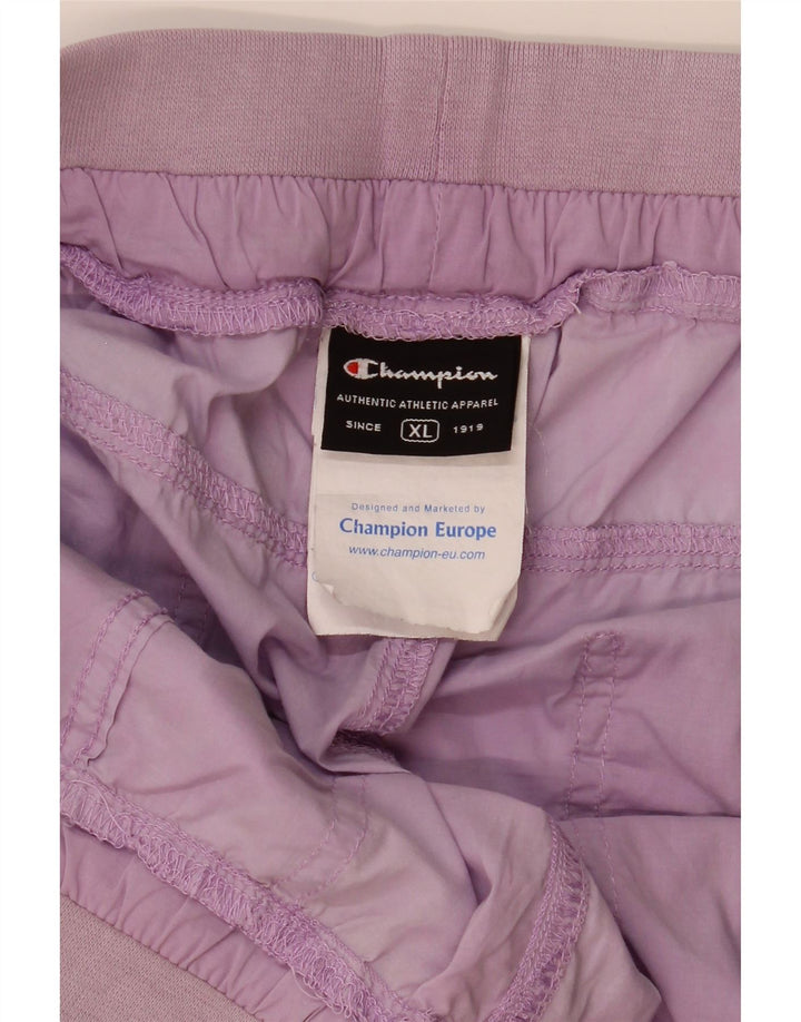 Bermuda feminina Champion XL W36 algodão roxo