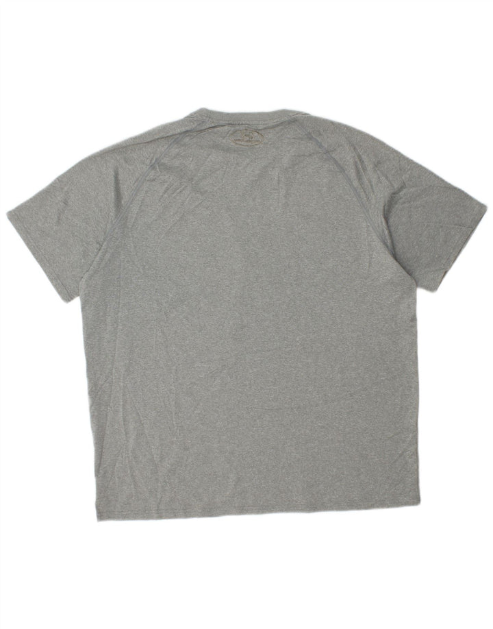 Camiseta gráfica masculina Under Armour grande cinza