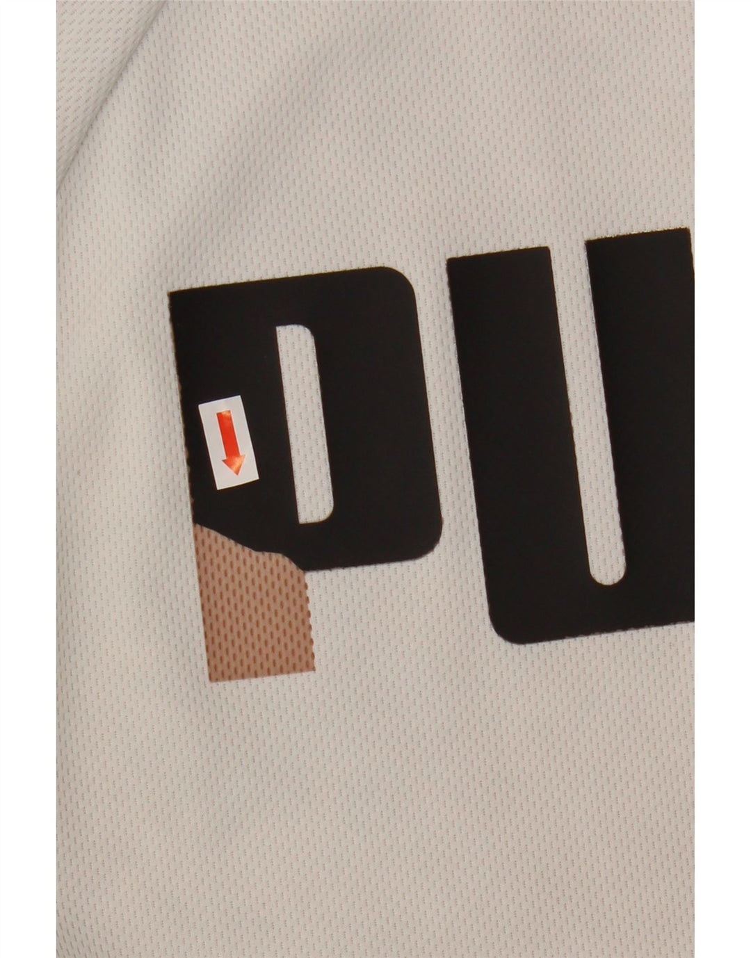 Puma Mens Graphic Tracksuit Top Jaqueta Grande Poliéster Branco