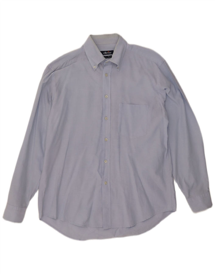 Camisa masculina Ellesse grande algodão azul