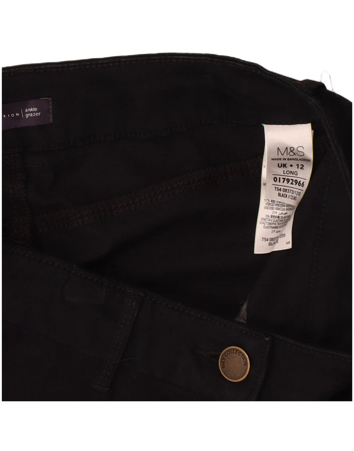 Calça cargo slim feminina Marks & Spencer Reino Unido 12 médio W30 L29 azul marinho