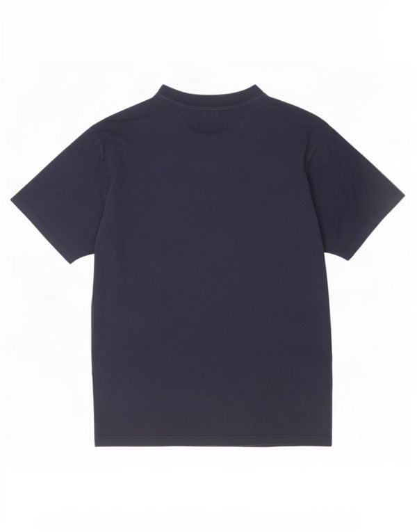 Camiseta gráfica masculina Kappa Top XL algodão azul marinho