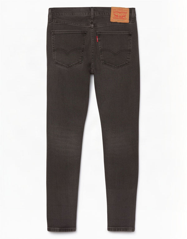 Levi's Masculino 519 Hi-Ball Skinny Jeans W32 L30 Algodão Preto