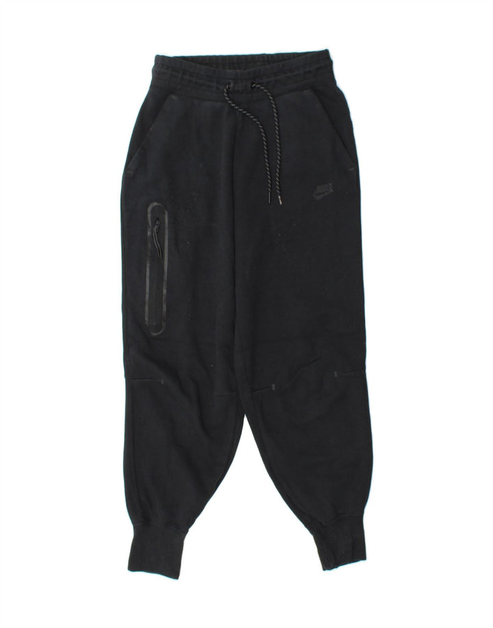 NIKE Womens Tracksuit Trousers Joggers XS Black Cotton Vintage Nike and Second-Hand Nike from Messina Hembry 