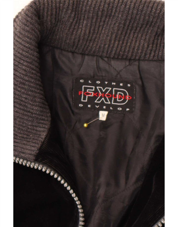 Jaqueta de veludo Foxhound masculina UK 38 média preta
