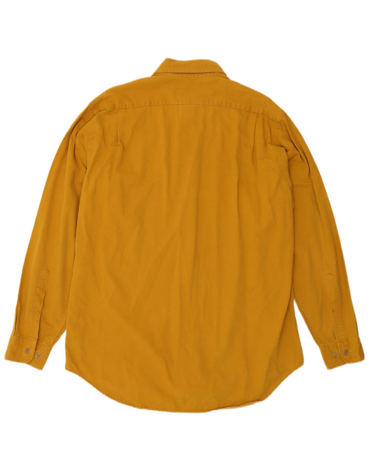 Camisa masculina Marlboro Classics grande algodão amarelo