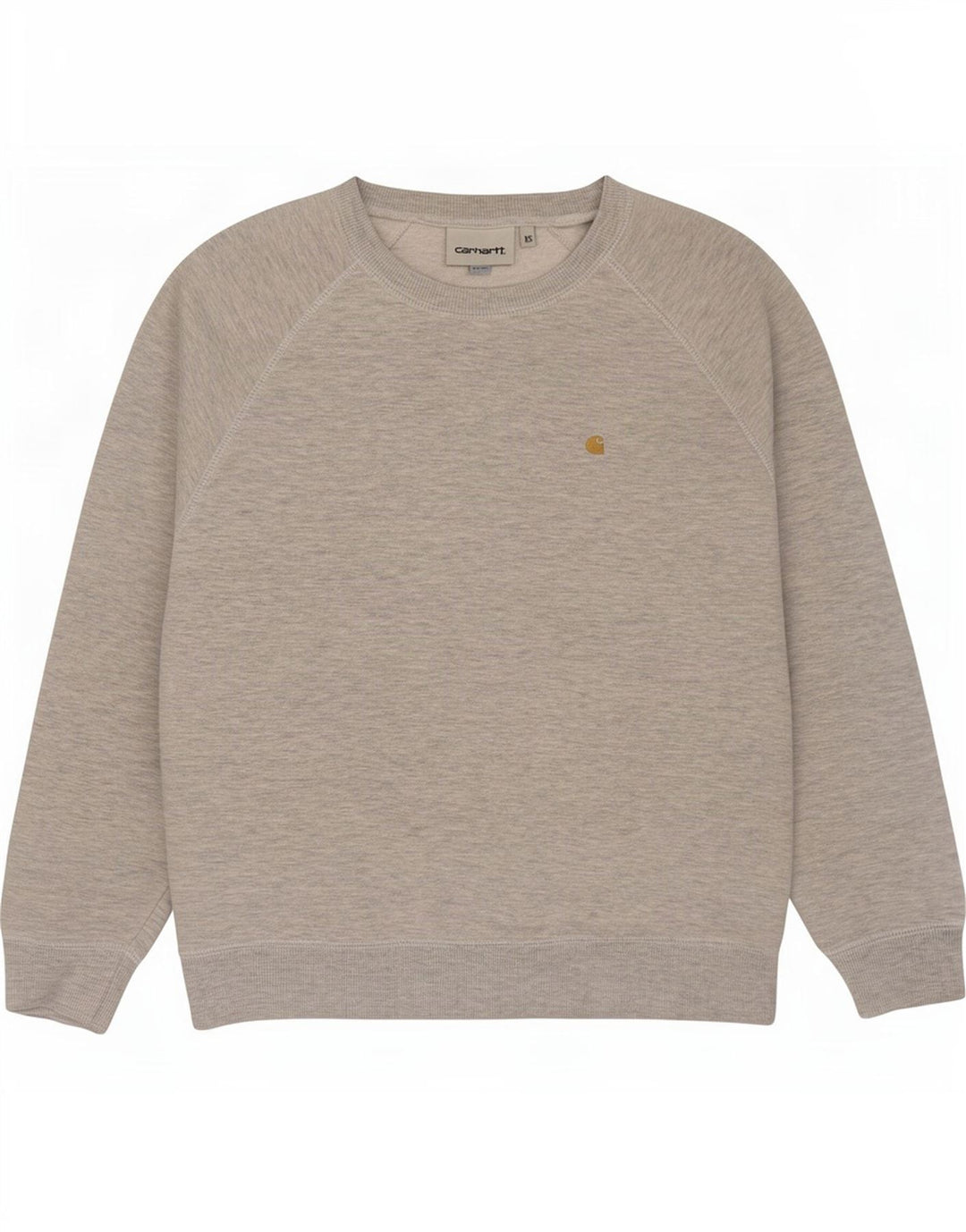 Carhartt moletom feminino oversized jumper UK 6 XS algodão cinza
