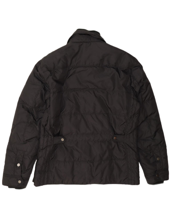 Jaqueta acolchoada masculina Best Company UK 38 nylon preto médio