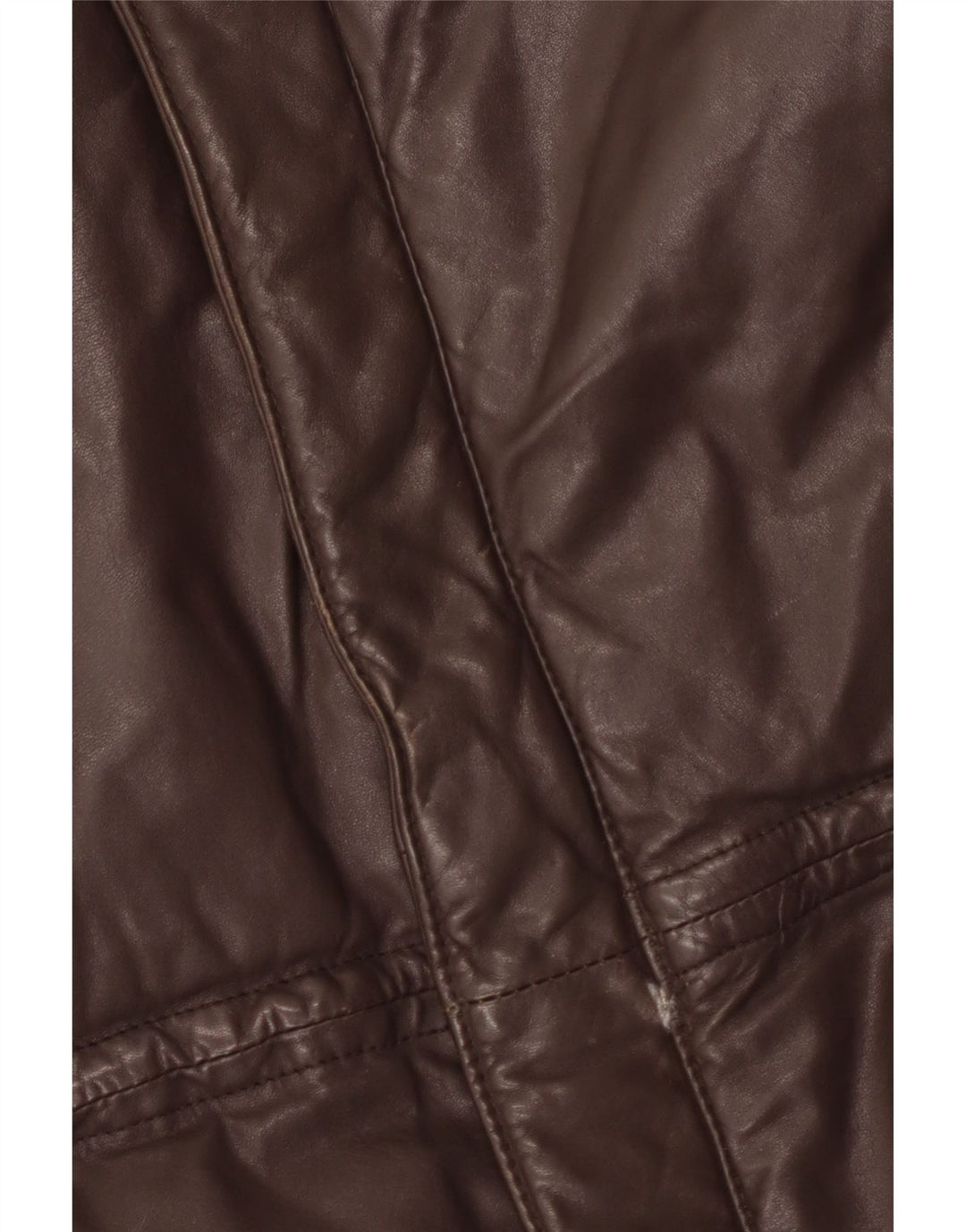 Jaqueta de couro masculina Monpel IT 48 couro marrom médio