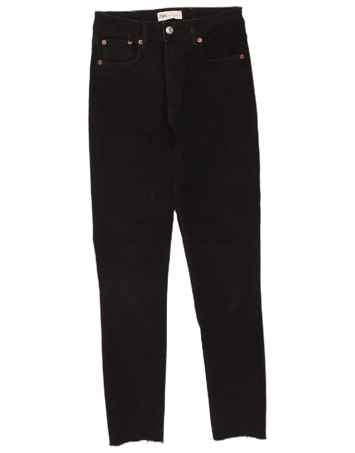 Zara Jeans Skinny Feminino Médio W28 L26 Preto