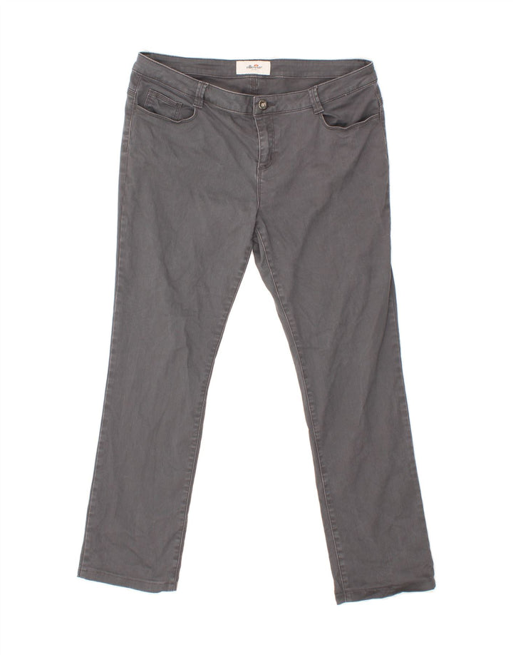 ELLESSE Womens Slim Jeans IT 46 Large W36 L28 Grey Cotton Vintage Ellesse and Second-Hand Ellesse from Messina Hembry 
