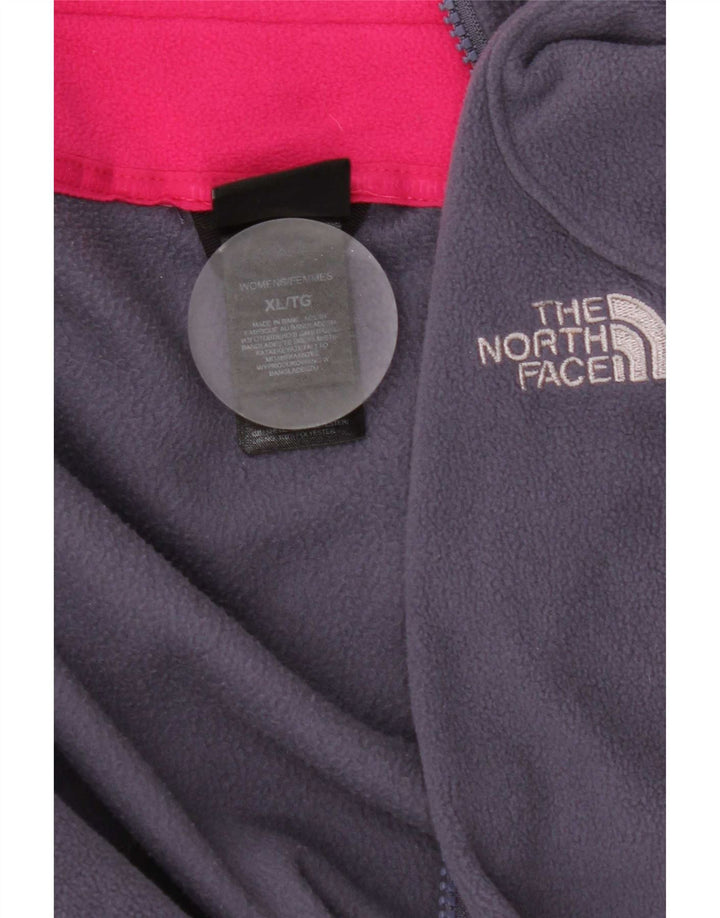Jaqueta de lã feminina The North Face UK 18 XL roxo poliéster