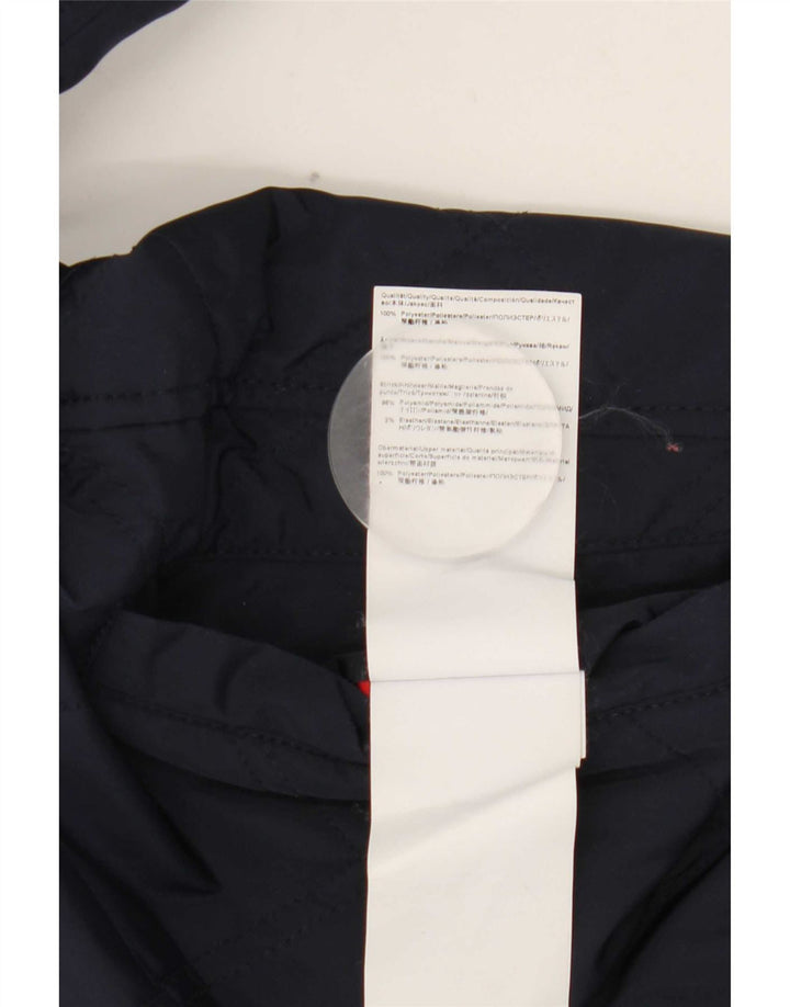 Jaqueta reversível masculina Hugo Boss UK 36 pequena poliamida preta