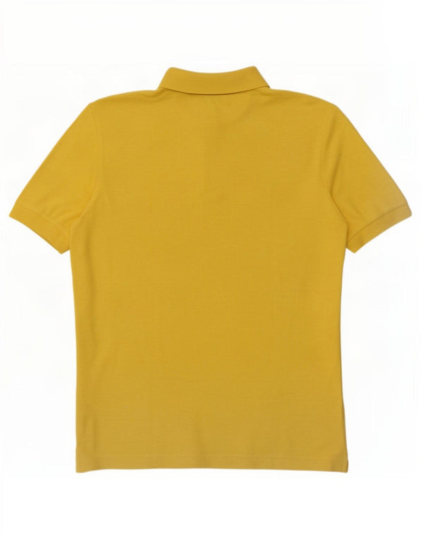 Camisa polo masculina Fila IT 50 algodão amarelo médio