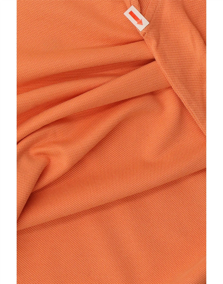 TOMMY HILFIGER Mens Polo Shirt XS Orange Cotton Vintage Tommy Hilfiger and Second-Hand Tommy Hilfiger from Messina Hembry 