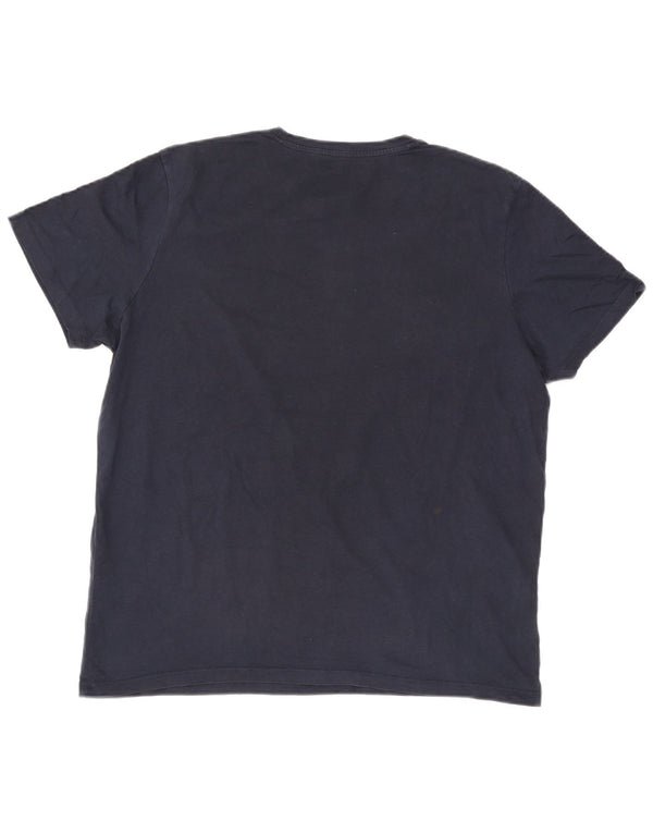 Camiseta masculina Jack & Jones Top XL algodão azul marinho