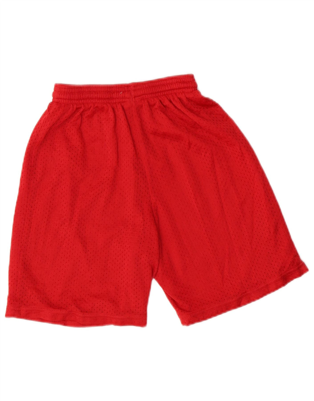 Russell Athletic Boys Sport Shorts 9-10 anos pequeno vermelho nylon