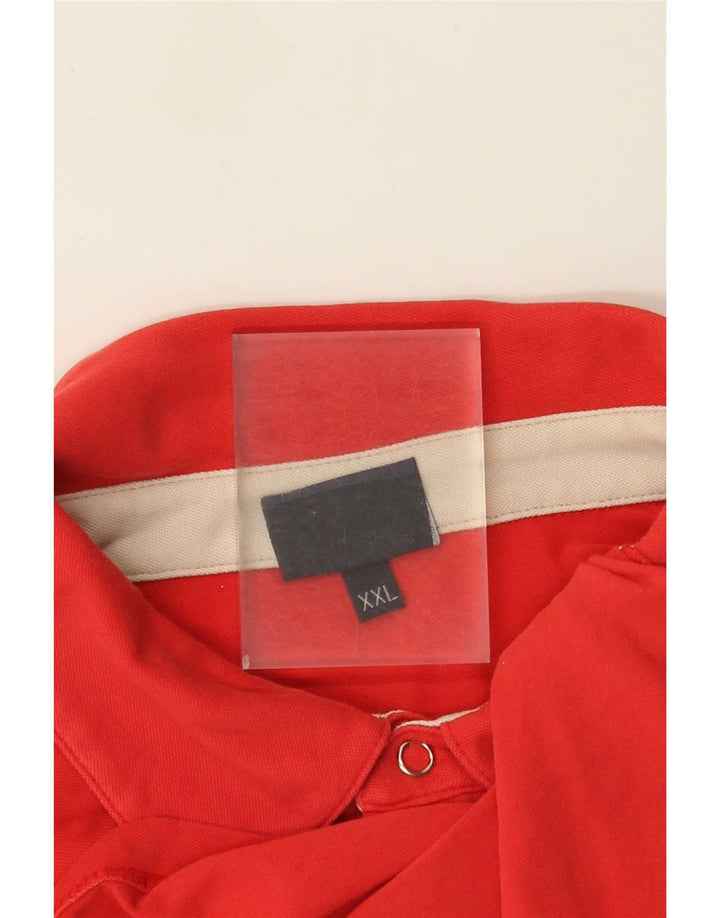 Camisa polo masculina Trussardi 2XL algodão vermelho