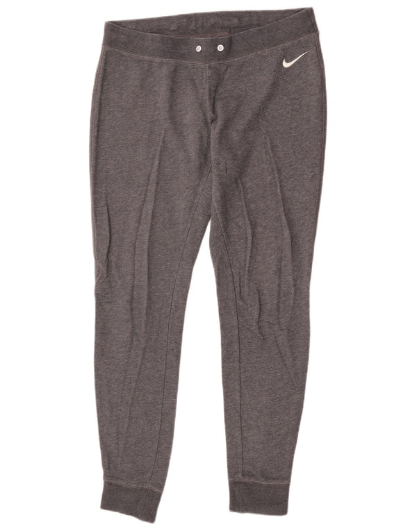 Calça de treino feminina Nike Joggers UK 18 XL cinza algodão