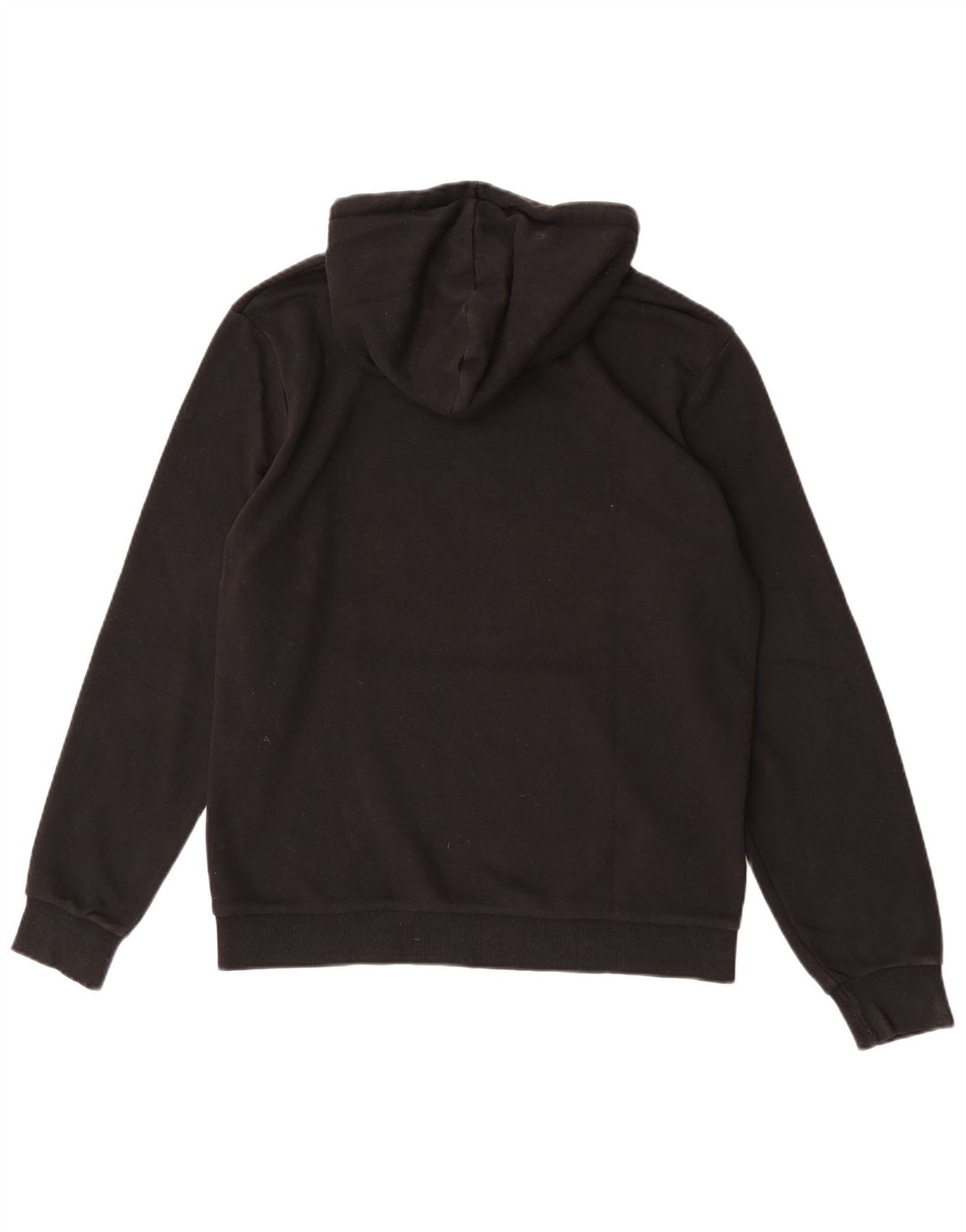 Puma Mens Hoodie Jumper Médio Algodão Preto