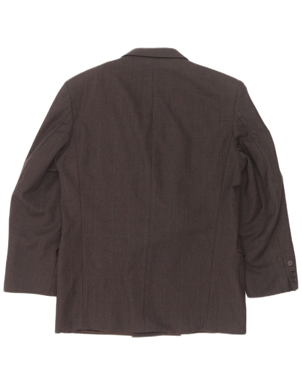 Blazer masculino Marks & Spencer UK 40 risca de giz cinza médio