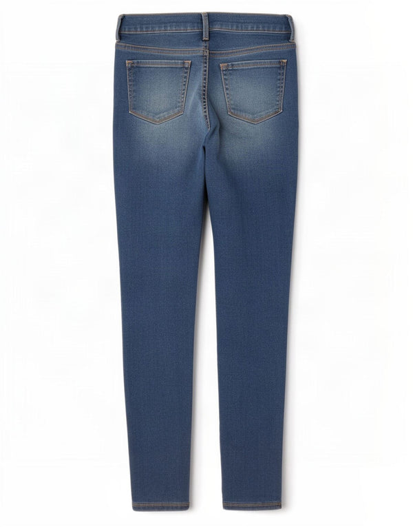 Jeans skinny Gap para meninas 13-14 anos W25 L26 algodão azul